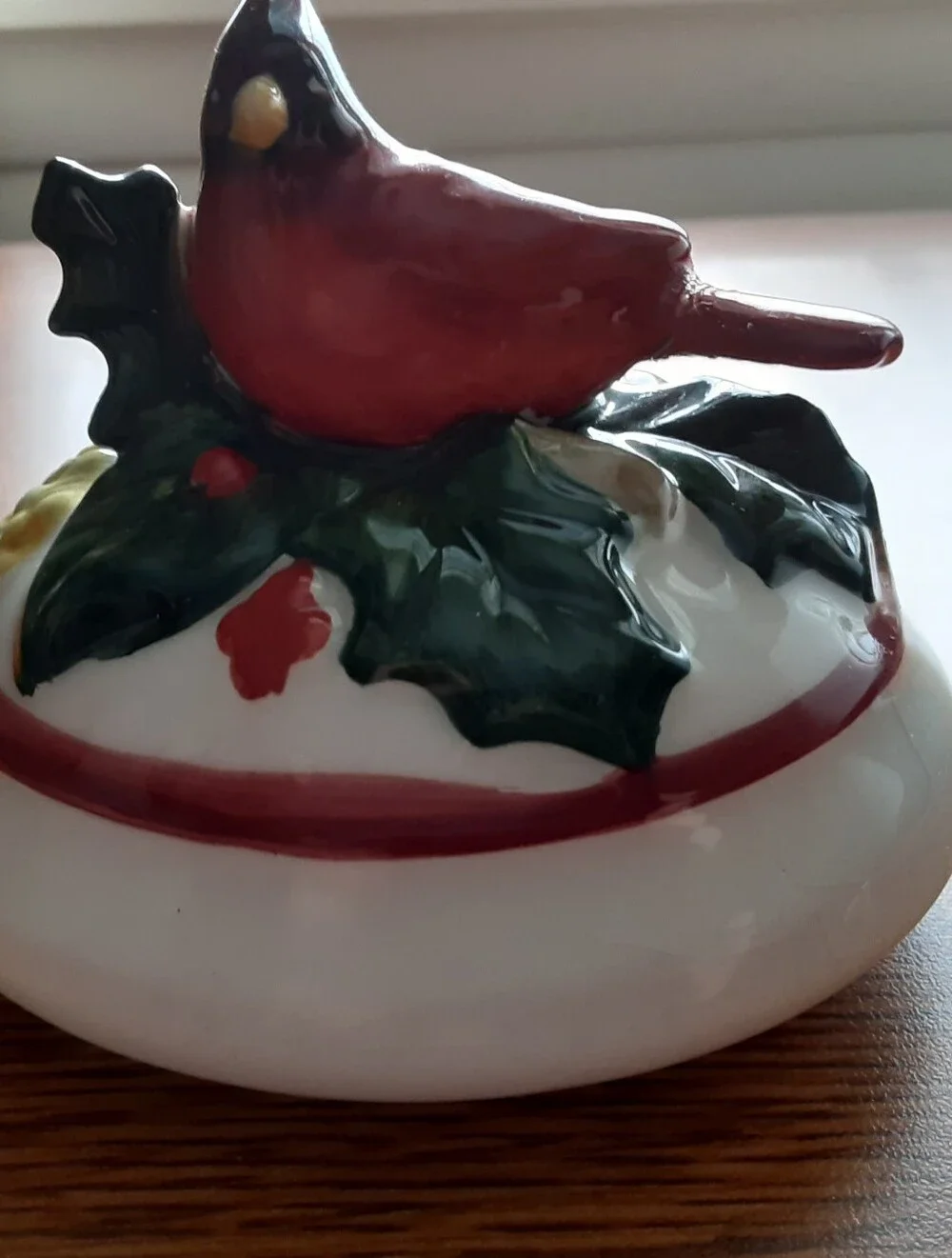 Cardinal Ceramic Dish
